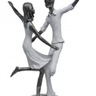 Estatueta Resina Dança De Casal