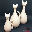 Estatuetas Família De Gatos - Capuccino