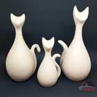 Estatuetas Família De Gatos - Capuccino