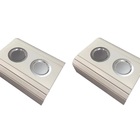 Esteira Bandeja Para Braço Sofá Porta Copo Alumínio Branco