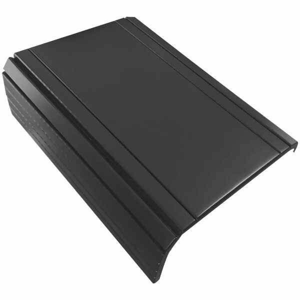 Esteira Bandeja Suporte Reto Flexível Para Braço Sofá Preto.