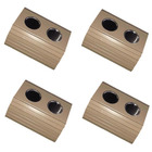 Esteira Decorativa Laqueada Apoio Sofá Copo Alumínio Fend