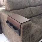 Esteira Para Braço Sofá Com Porta Controle Tabaco