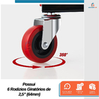 Esteira Para Mecânico Vira Banqueta 2 Em 1 - Starfer