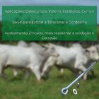 Esticador Parafuso Curral Cordoalha 7/16 - 35cm - 10 Unidades