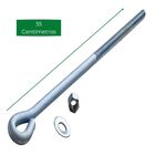 Esticador Parafuso Para Cordoalha 7/16 - 35cm - 5 Unidades