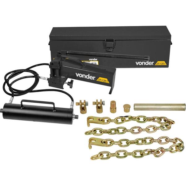 Esticador/puxador Hidráulico Para Lataria 10 Toneladas/20 Ton