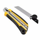 Estilete Profissional Emborrachado 18mm 3 Lâminas - Vonder