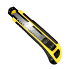 Estilete Profissional Emborrachado Com Trava 18mm Argacon