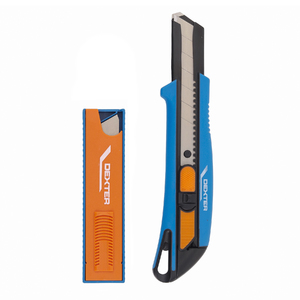 Foto de Estilete Retrátil 25mm com 3 Lâminas Dexter