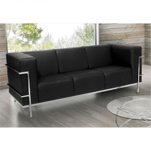 Estofado 3 Lugares Thomas Corano Preto