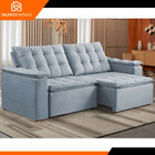 Estofado Douro 2 Lugares 180cm Veludo Paris Talento Móveis