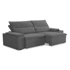 Estofado Ferguile Pavia 2,05 Retrátil E Reclinável Com Porta