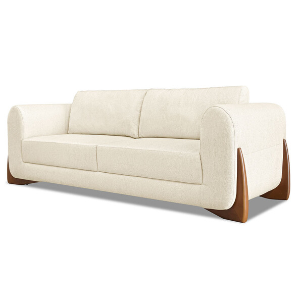 Estofado Glamour 160 cm Almofadas Soltas Molas Bonel Comprefl