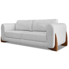 Estofado Glamour 180 cm Almofadas Soltas Molas Bonel Comprefl