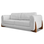 Estofado Glamour 200 cm Almofadas Soltas Molas Bonel Comprefl