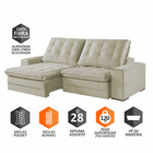 Estofado Lexus 250 Veludo Paris Pés De Madeira Talento Móveis