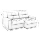 Estofado Lyra Retrátil E Reclinável Kappesberg