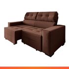 Estofado Monaco 2.00m Retrátil Reclinável Com Espuma D-26 - M