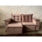 Estofado Moscou Retrátil E Reclinável Abilio