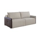 Estofado Retrátil 220cm Urban  Bege/marrom