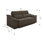 Estofado Retratil E Reclinavel Athenas