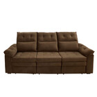 Estofado Solar 3 Lugares Retrátil Reclinável Grand