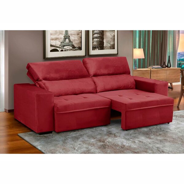 Estofado Texas 3 Lugares Retrátil Reclinável  Parana