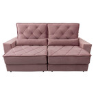 Estofado Vancouver Retrátil Reclinável Plus 03 Lugares 3 Metr