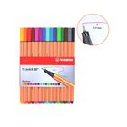 Estojo Caneta Hidrografica 15 Cores 0 4mm Point Am/87-2042 St