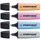 Estojo Caneta Marca Texto Stabilo Boss 4 Cores