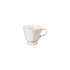 Estojo Com 24 Xícaras Chá Com Pires Prisma Porcelana Branca S