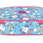 Estojo Escolar Infantil Para Meninas Com Divisória Para Lápis