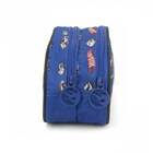 Estojo Escolar Luxcel Infantil Hotwheels Azul Masculino