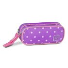 Estojo Feminino Bolinhas Clio Roxo Un
