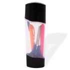 Estojo Multiuso Porta Escovas E Objetos Portátil Escolar - Tr