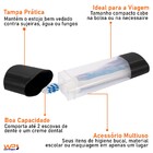 Estojo Multiuso Porta Escovas E Objetos Portátil Escolar - Tr