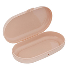 Estojo Grande para Escova de Dente Rosa em Plástico Coza