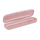 Estojo para Escova de Dente Rosa em Plástico Coza