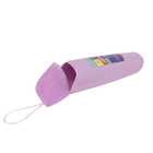 Estojo para Escova de Dente Roxo em Plástico Up Ou