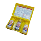 Estojo Testes Analise 3em1 Ot Cloro Ph Alc E Dureza Calcica