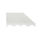 Estrado 25x50x2,5cm Branco Plástico Impallets