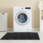 Estrado 25x50x2,5cm Preto Plástico Impallets