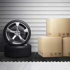 Estrado 25x50x5cm Preto Plástico Impallets