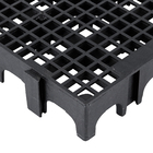 Estrado 25x50x5cm Preto Plástico Impallets