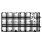 Estrado 25x50x5cm Preto Plástico Impallets