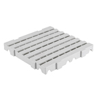 Estrado 40x40x4,5cm Branco Plástico Impallets