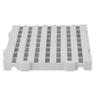 Estrado 40x40x4,5cm Branco Plástico Impallets
