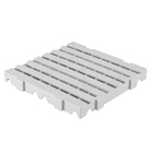 Estrado 40x40x4,5cm Branco Plástico Impallets