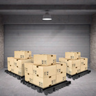 Estrado 50x50x4,5cm Preto Plástico Impallets